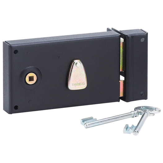 Serrure horizontale pêne dormant 1/2 t droite