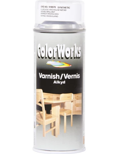 Vernis aérosol 400ml vernis bril