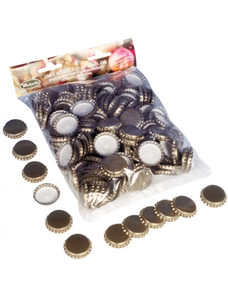 Capsule bouteille champenoise or sans opercule 200 29