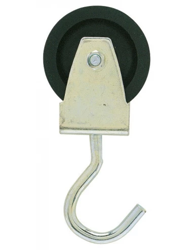 Poulie monture à crochet boulonnée 30 25 6