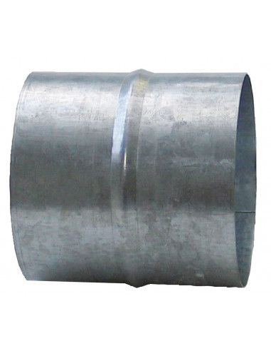 Manchon Acier Galvanisé DMO Ø80 Raccordement durable pour conduits de ventilation. - DMO