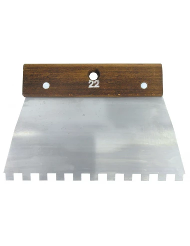 Peigne acier cambre 220 denture carrée 10 x 10 mm