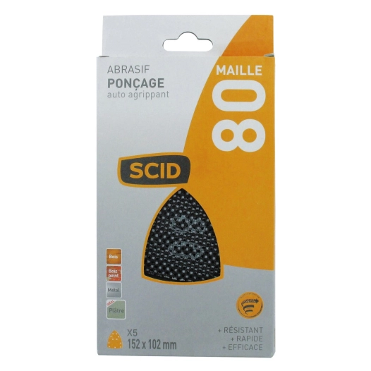 Patin iron auto-agrippant 152 x 102 mm 80 5