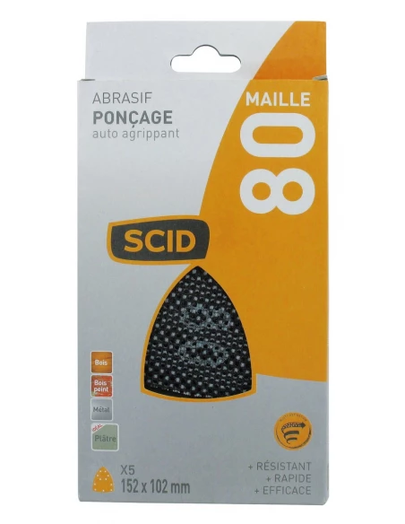 Patin iron auto-agrippant 152 x 102 mm 80 5