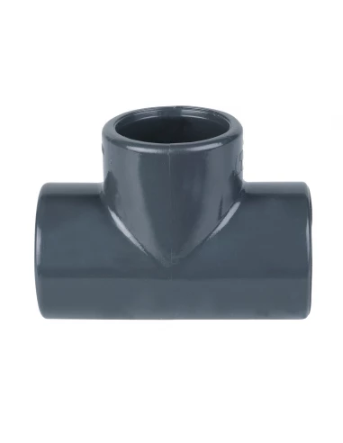 Te egal pvc pression à coller 90° diamêtre 50mm