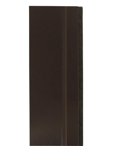 Bas de porte souple marron