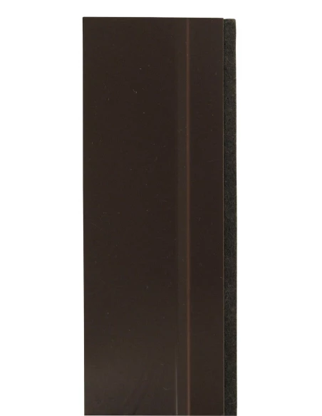 Bas de porte souple marron