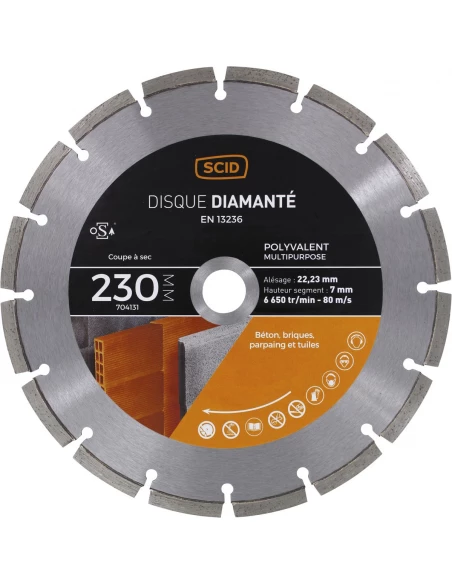 Disque polyvalent 230 22,23