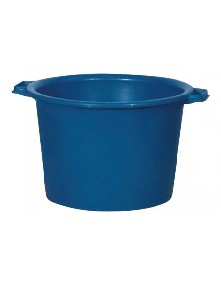 Baquet rond renforcé 30 l bleu 34/44 x 29