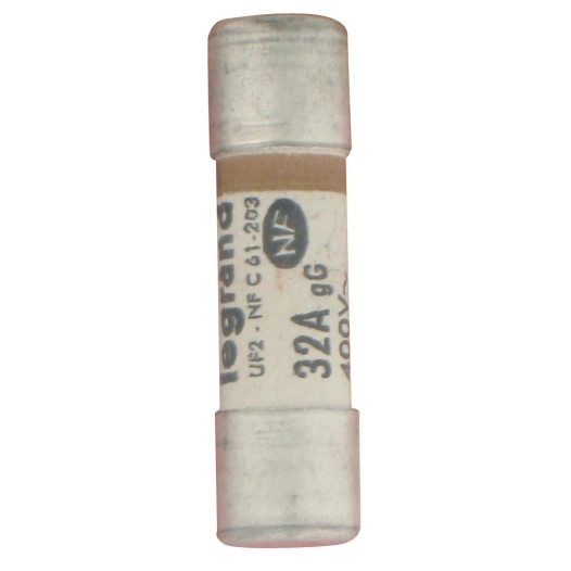 Cartouche domestique à voyant avec témoin de fusion 32 38 x 10,3 3