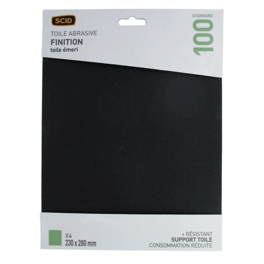 Toile émeri 230 x 280 mm 100 4