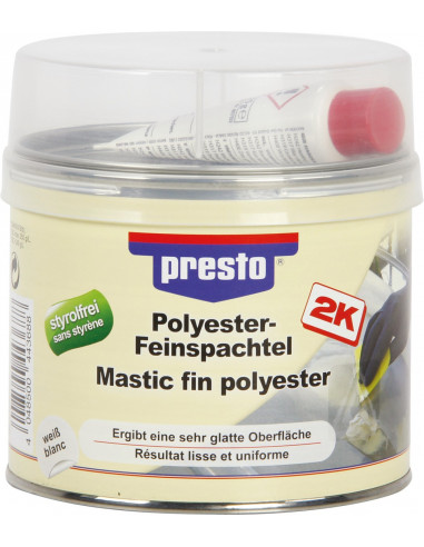 Mastic polyester fin souple bg 1 kg