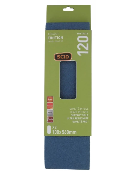 Bande sans fin 100 x 560 mm 120 2