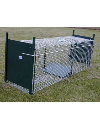 Nasse rat-lapin-ragondin 2 entrées 102 x 32 x 32