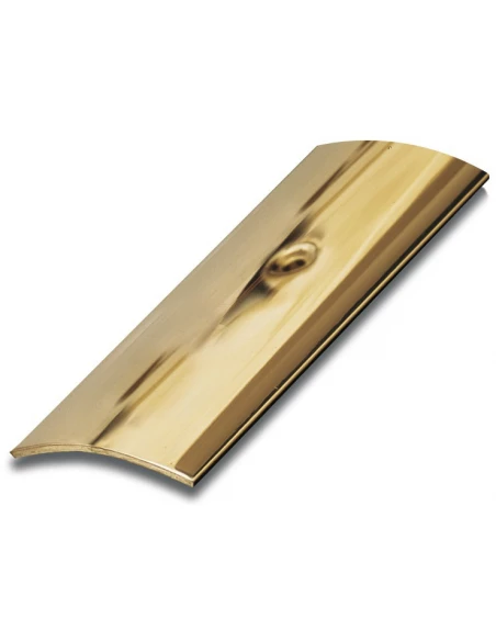 Bande de seuil à visser laiton poli 30 x 0,73