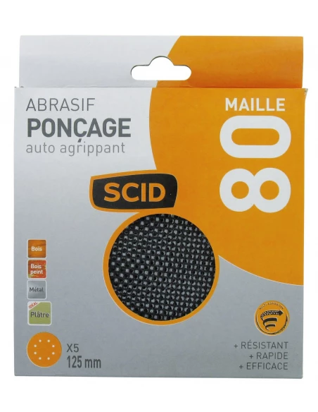 Disque auto-agrippant ø 125 mm 80 5