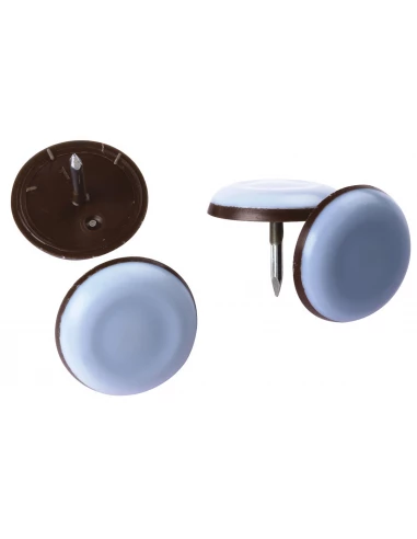 Patin ptfe gris à clouer 20 ø mm 4 pce(s)