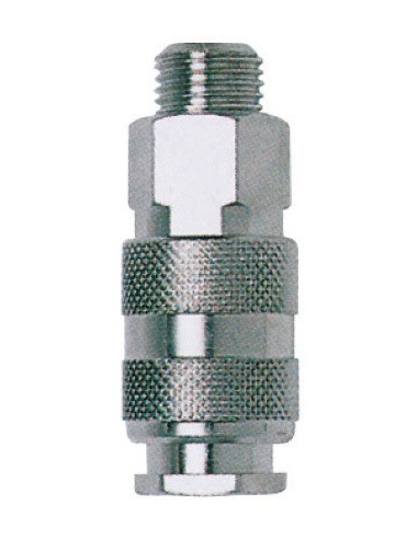 Coupleur Rapide Mecafer 1/4M Métal Connexion rapide et étanche pour air comprimé. - Mecafer