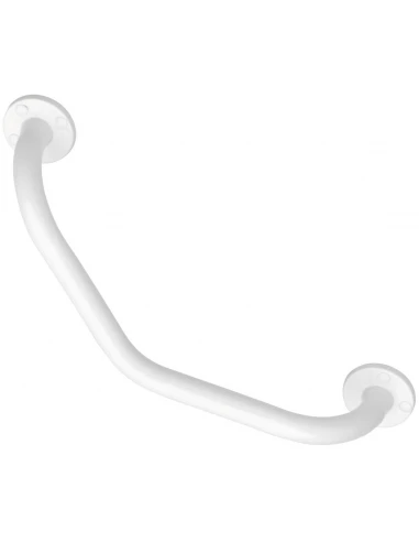 Barre acier époxy blanc barre coudée 40 - 135°