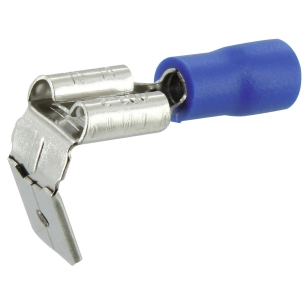 Clip mixte pré isolé bleue 6,35 10