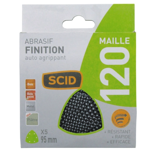 Patin delta auto-agrippant 95 mm 120 5