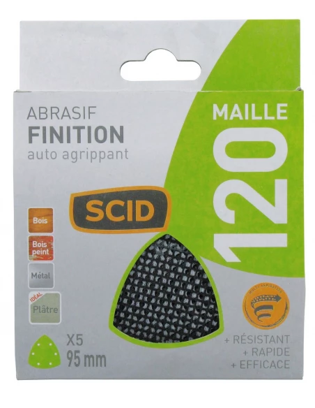 Patin delta auto-agrippant 95 mm 120 5