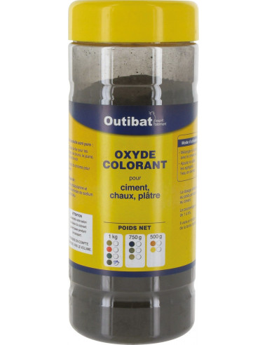 Colorant ciment synthétique noir 1kg