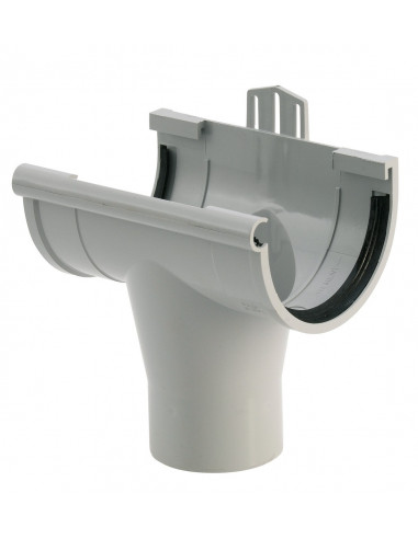 Naissance gouttière centrale gris