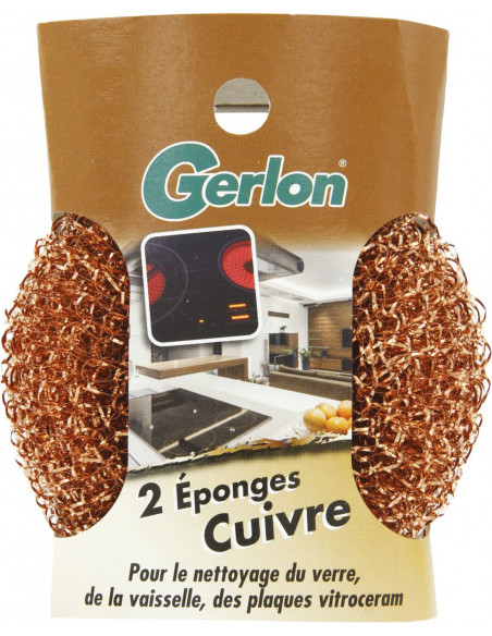 Eponge cuivre x2 - GERLON