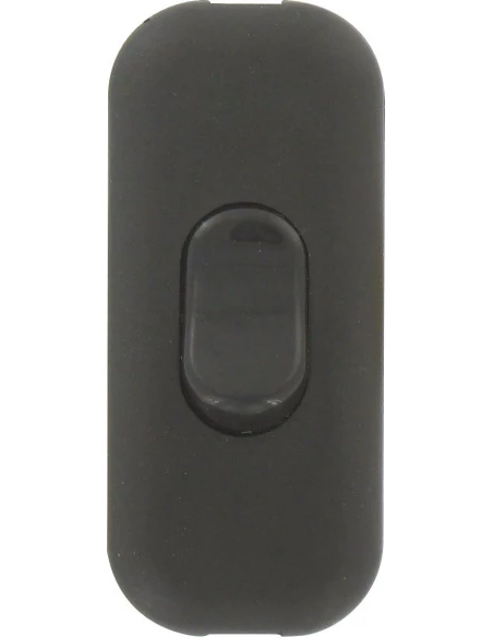 Interrupteur de fil souple 2 a noir