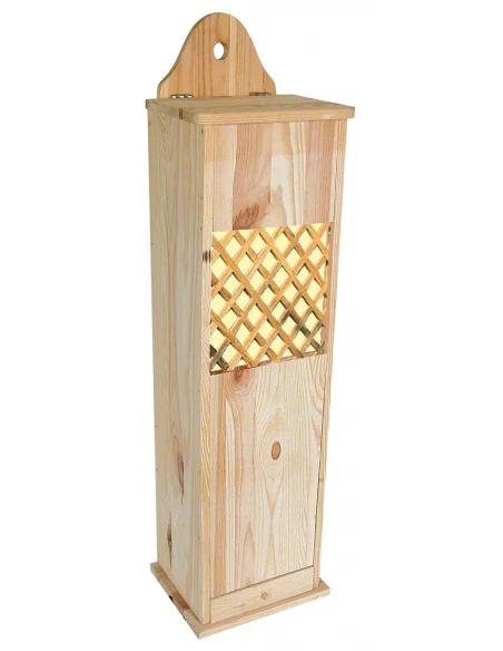 Huche à pain avec tiroir naturel 78 x 21 x 17cm - FRANDIS