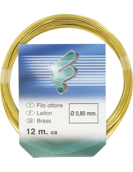 Bottillon fil laiton 0,8 n°3