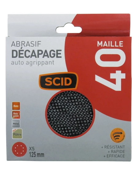 Disque auto-agrippant ø 125 mm 40 5