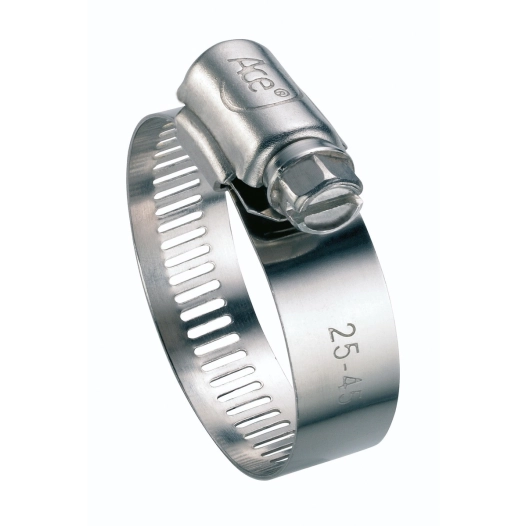 Collier à bande inox 2 13 18 - 28