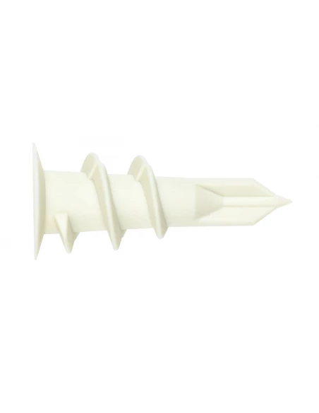 Cheville autoperceuse nylon sans vis 25 pièces