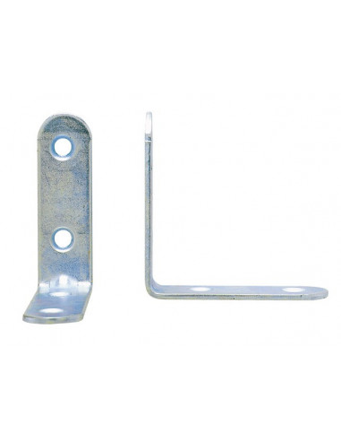 Équerre Chaise Zinguée 50mm Fixation robuste et anticorrosion pour vos meubles - Jardinier Massard