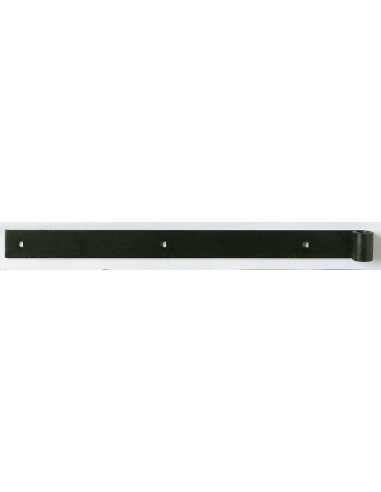 Penture Droite Laquée Noire 50cm Robustesse et finition élégante - Poulain