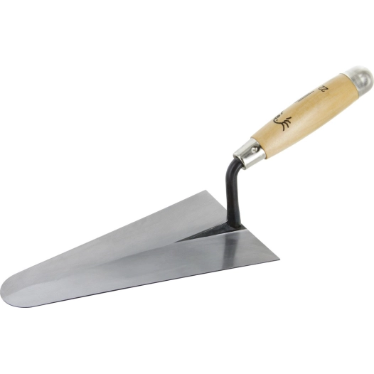 Truelle italienne ronde acier 22