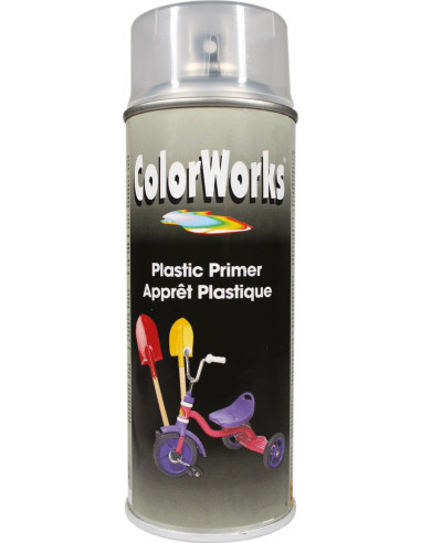 Primer apprêt peinture appret 400ml p/plasti - 8711347171255 - Colorworks - 600948