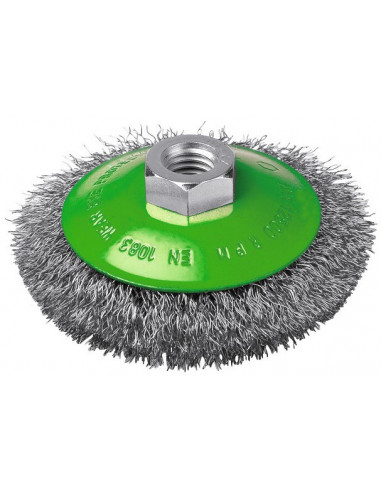 Brosse Cuvelée Inox Ondulée Nettoyage intensif surfaces métalliques - SCID
