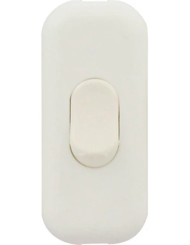 Interrupteur de fil souple 2 a blanc