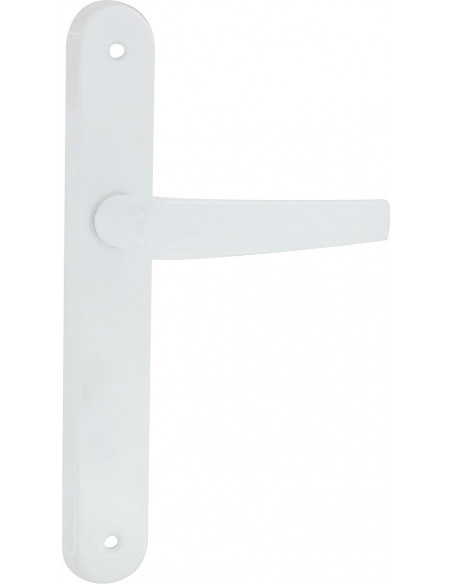Avoriaz Aluminium Blanc Poignée de porte aluminium époxy blanc - DT 2000