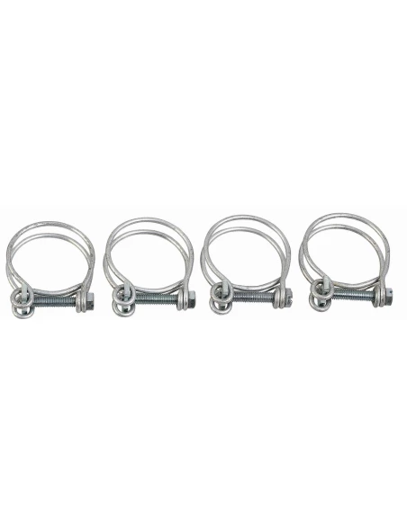 Collier double-fil inox 2 25 - 28