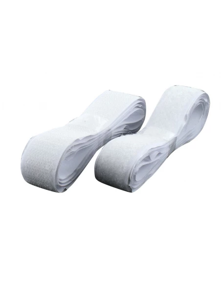 Bande adhésive auto-agrippante blanc