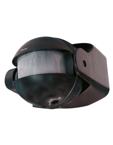 Détecteur de mouvement infrarouge noir - TIBELEC