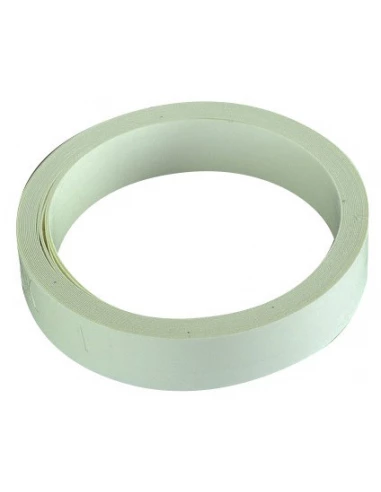 Chant mélaminé auto-adhésif 19 mm x 5 m blanc