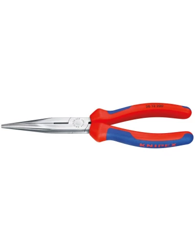 Pince 1/2 ronde becs longs droits