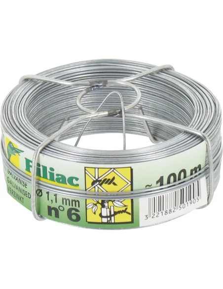 Fil galvanisé 1,1 100 n°6