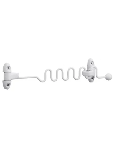 Entrebailleur de fenêtre universelle serpentin blanc