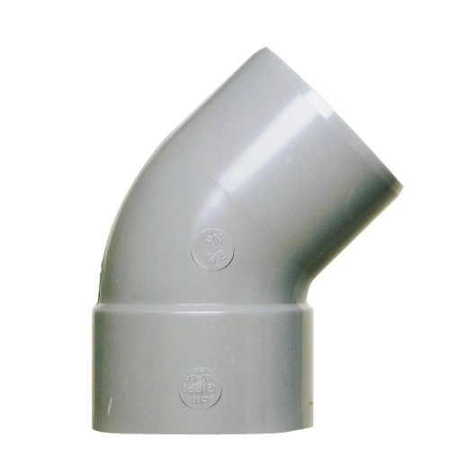 Coude à 45° male/femelle 80